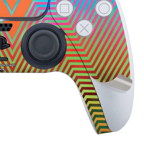 Wonder Woman 1984 (2020) Rainbow Chevron Logo PS5 Controller Skin